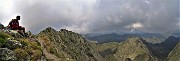 42 Da Cima Aga (2720 m) panorama verso la Madonnina e il Pizzo di Cigola